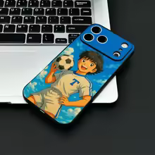 Retro Classic Merchandise Style Captain Tsubasa Phone Case