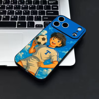 Retro Classic Merchandise Style Captain Tsubasa Phone Case