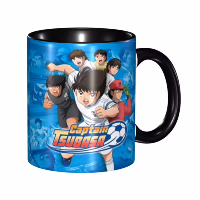 Vintage Apparel Style Captain Tsubasa Mug