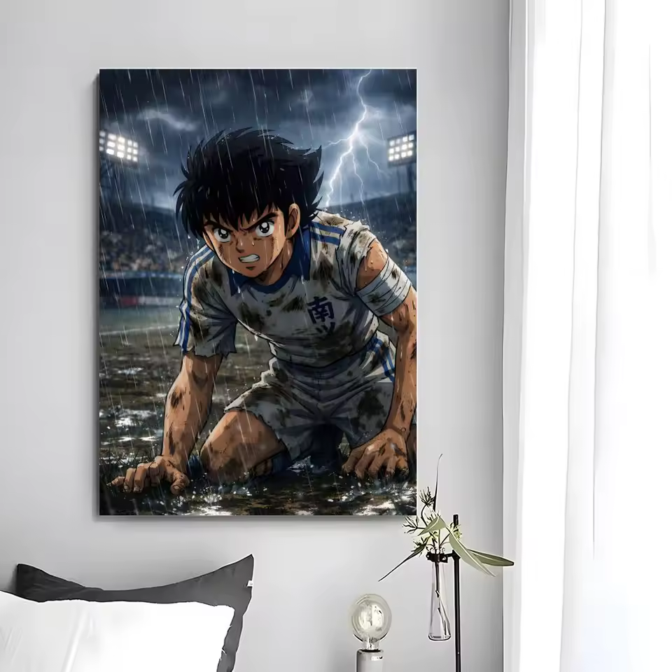 Modern Collectible Artwork Series Captain Tsubasa Wall Art