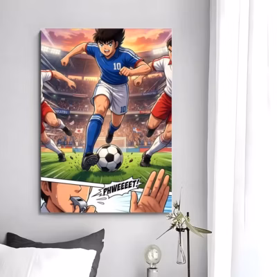 Legacy Design Series Captain Tsubasa Wall Art