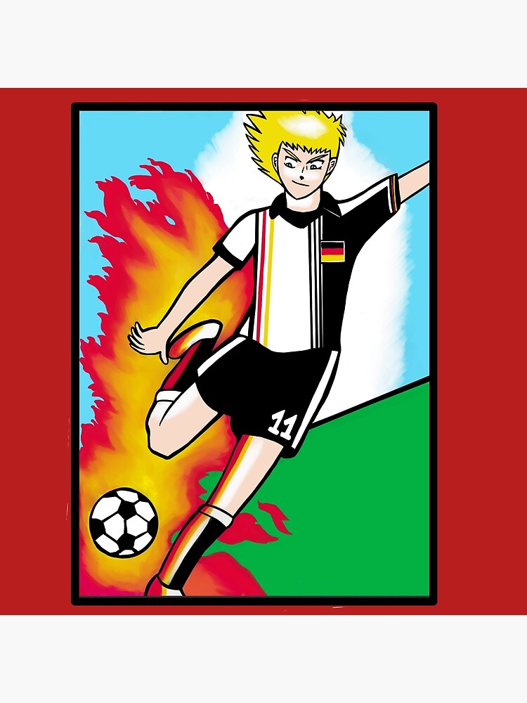Legacy Design Series Captain Tsubasa Shower Curtain - Image 2
