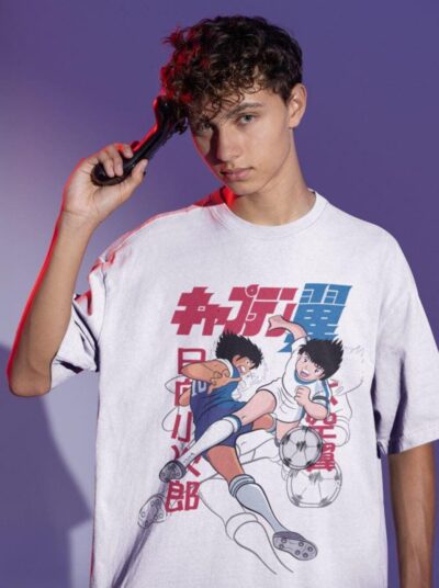 Captain Tsubasa Soccer Heroes Retro T-shirt