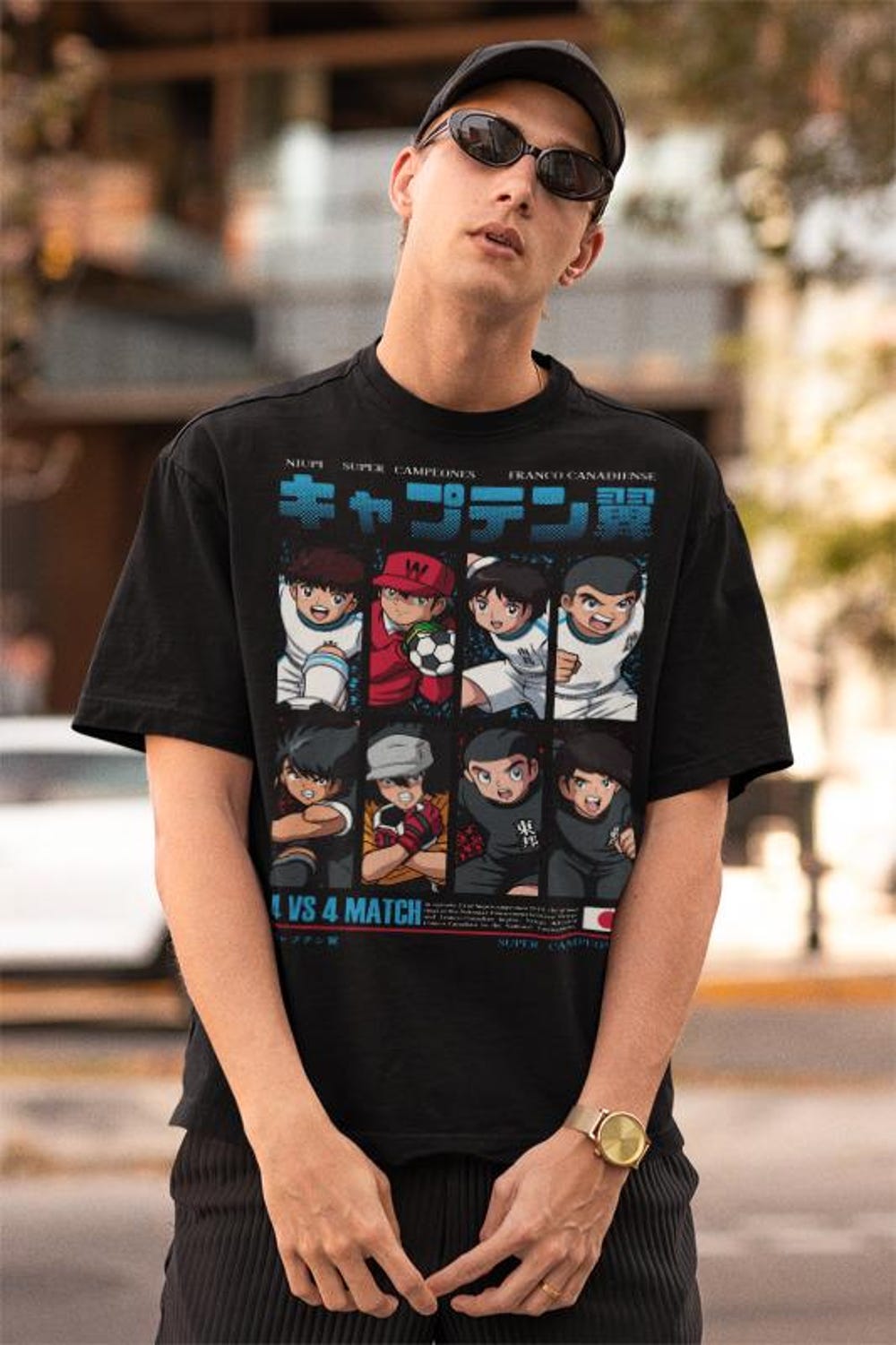 Anime Lovers Graphic Manga T-shirt - Image 3