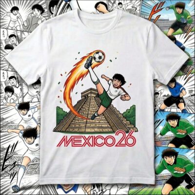 Captain Tsubasa Mexico 2026 Soccer Shirt