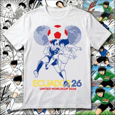 Captain Tsubasa Ecuador Soccer T-shirt