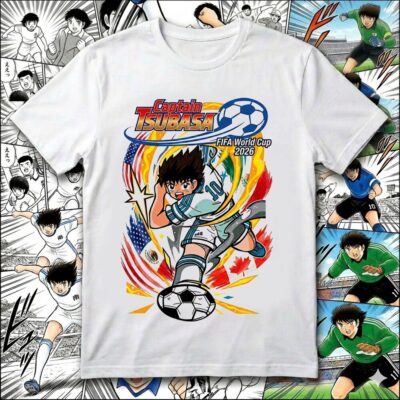 Captain Tsubasa Fifa 2026 Soccer T-shirt