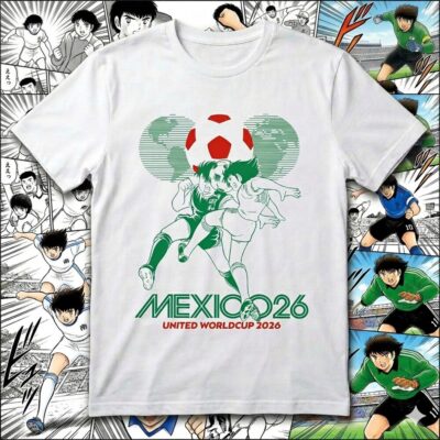 Captain Tsubasa Mexico 2026 Soccer Shirt