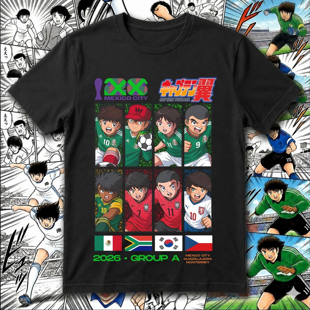 Captain Tsubasa Mexico 2026 T-shirt