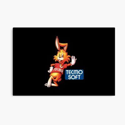 Tecmo Soft Rabbit Logo Poster