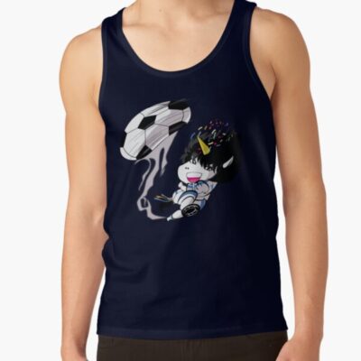 Captain Unicorn Football Tank Top