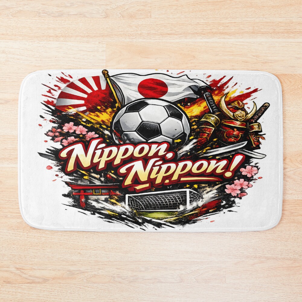 Japan Football 2026 Bath Mat