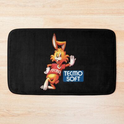 Tecmo Soft Rabbit Logo Bath Mat