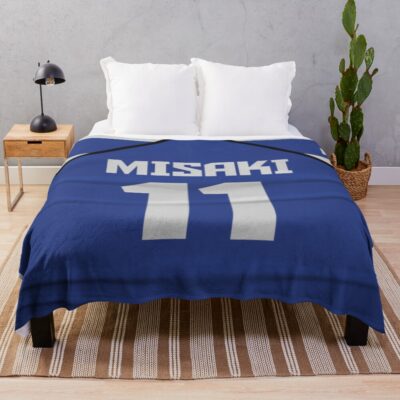 Taro Misaki Captain Tsubasa Throw Blanket