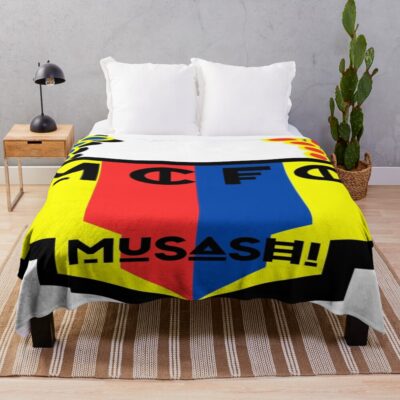 Captain Tsubasa Kid S Dream Musashi Throw Blanket
