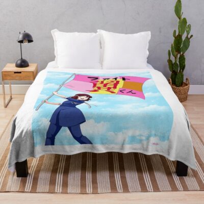S A N A E Graphic Throw Blanket