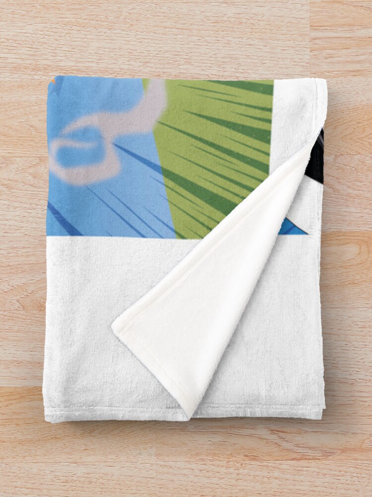 Captain Unicorn Football Throw Blanket - Image 2