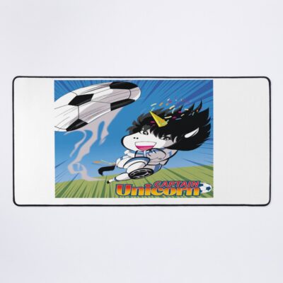 Captain Unicorn Football Mouse Pad