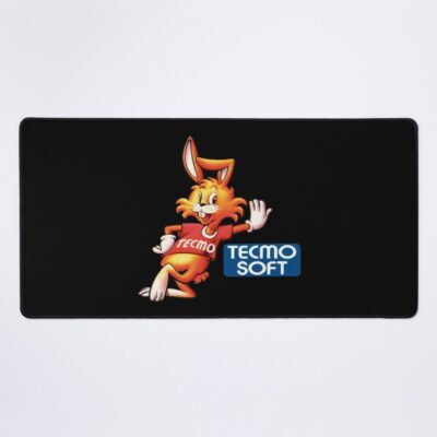 Tecmo Soft Rabbit Logo Mouse Pad