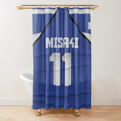 Taro Misaki Captain Tsubasa Shower Curtain