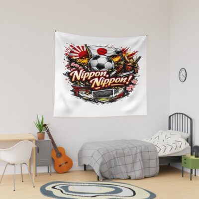 T Shirt Japan Football 2026 Tapestry