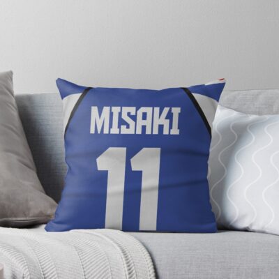 Taro Misaki Captain Tsubasa Throw Pillow