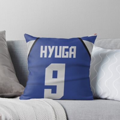Kojiro Hyuga Throw Pillow