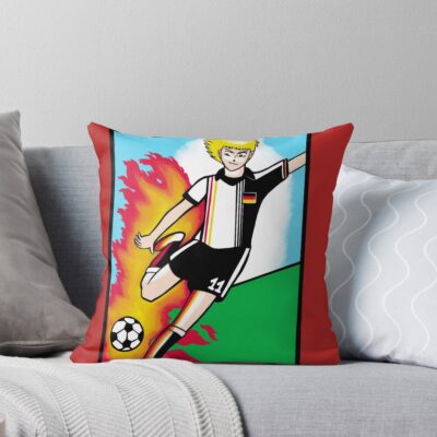 Legacy Design Series Captain Tsubasa Throw Pillow