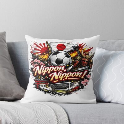 T Shirt Japan Football 2026 Throw Pillow