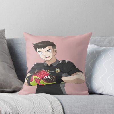 Dibu Martinez Throw Pillow